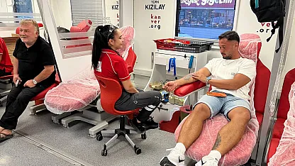 Fethiye'de Kızılay'dan Kan Bağışı Kampanyası