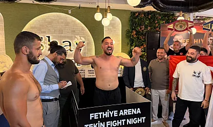 Fethiye'de Boks Gecesi İçin Geri Sayım Başladı