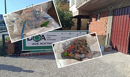 Fethiye'de DOA 'Depozito İade Noktası' açıldı: Şişeler tek seferde teslim edilebiliyor