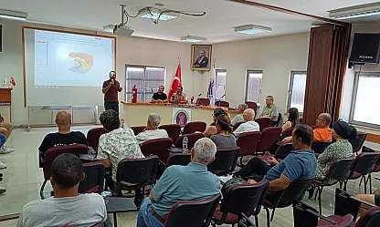 Fethiye'de Esnafa Ücretsiz Yangın Eğitimi Verildi