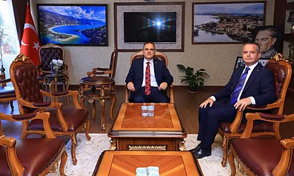 Muğla Valisi Dr. İdris Akbıyık'tan Fethiye Kaymakamlığı'na ziyaret