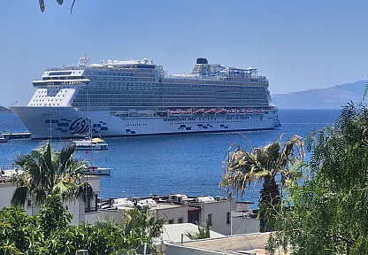 Bodrum'a 1532 yolcu ile geldi