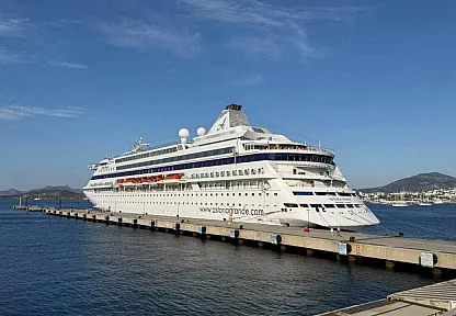 Bodrum'a 'Astoria Grande' kruvaziyeriyle 365 turist geldi
