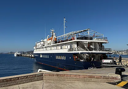 Bodrum'a Athena kruvaziyeriyle 46 turist geldi