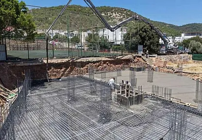 Bodrum'da Sosyal Yaşamı Güçlendirecek Projede İlk Kazma Vuruldu