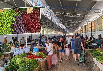Fethiye Üretici Pazarı'nda fiyatlar