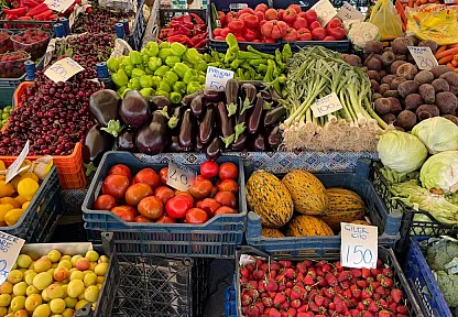 Fethiye Üretici Pazarı'nda haftanın güncel sebze ve meyve fiyatları