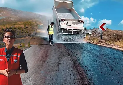 Kozağaç-Kavaklıdere yolunda 16 kilometrelik yenileme çalışması tamamlandı