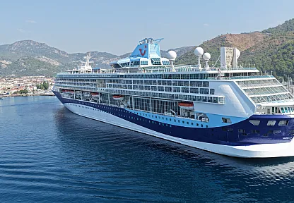 'Marella Discovery' kruvaziyeri Marmaris'e 1810 turist getirdi