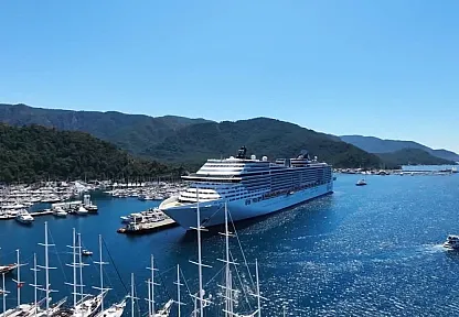 Marmaris'i bir haftada üç kruvaziyer ziyaret edecek