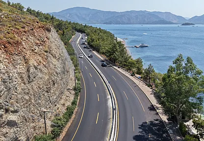 Marmaris İçmeler'de 77 Milyon TL'lik Yol Yatırımı Tamamlandı