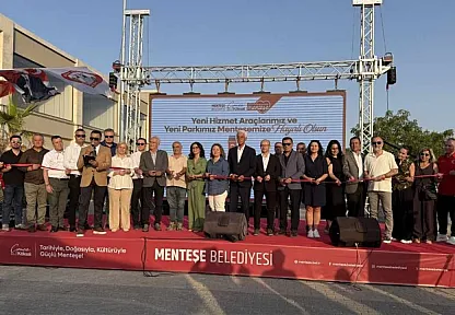 Menteşe Belediyesi yeni araçlarını hizmete aldı