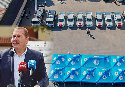 Milas Belediyesi Araç Filosunu 9 Yeni Araçla Güçlendirdi