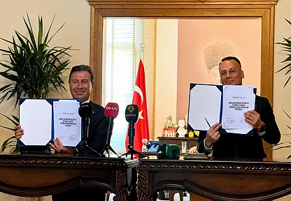 Muğla Büyükşehir ve MUSKİ personeline rekor promosyon: 'Ziraat Bankası ile 100 bin TL'lik imza'
