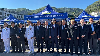 19 Eylül Gaziler Günü Fethiye'de törenle kutlandı