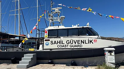 30 Ağustos Zafer Bayramı'nda Fethiye'de TCSG-911 Botu Halkın Ziyaretine Açıldı