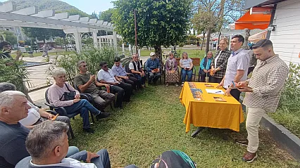 'Açık Kapı' bu kez Fethiye'de Altı Nokta Körler Derneği'nde