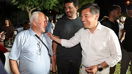 Başkan Ünlü, Çamdibi'nde vatandaşlarla buluştu