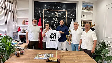 Fethiye Beşiktaş Taraftarlar Derneği'nden Orman İşletme Müdürü Fatma Öz'e Hayırlı Olsun Ziyareti