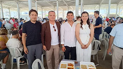 Fethiye'de Çıralı ailesinin mutlu günü öncesi geniş katılımlı buluşma