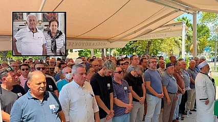 Fethiye'de emekli ziraatçı Hasan Güven son yolculuğuna uğurlandı