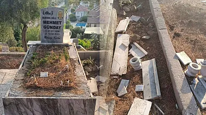 Fethiye'de Foça Mezarlığı'nda Kabir Tahribatı! Güvenlik Önlemleri Artırılıyor