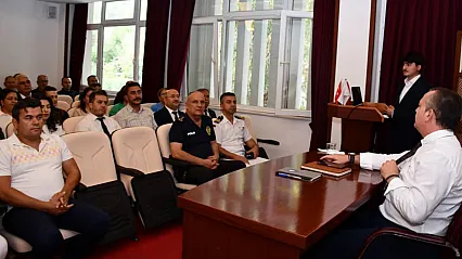 Fethiye'de ilçe idare şube başkanları toplantısı gerçekleştirildi