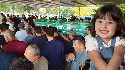 Fethiye'de yürekleri yakan veda: Minik Serra toprağa verildi