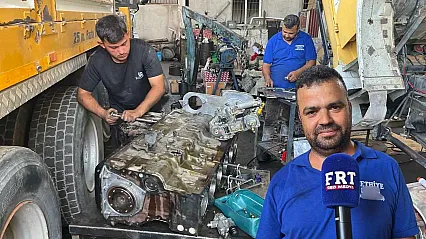 Fethiye Sanayisinde kamyon ustasından yaz aylarında araç bakımı uyarısı