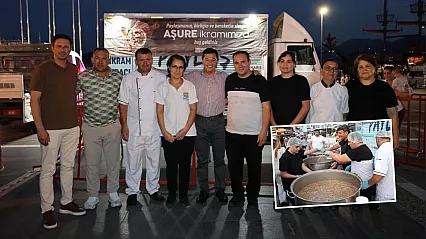 Marmaris Belediyesi'nden 2 bin kişilik aşure hayrı