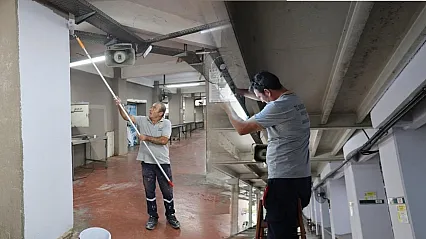 Marmaris Kapalı Pazaryerinde yenileme çalışması tamamlandı