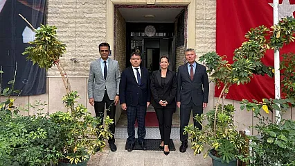 Marmaris Kaymakamı Kaya, İlçe Milli Eğitim Müdürlüğünü ziyaret etti
