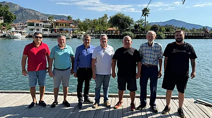 Mehmet Eskici'den Dalyan ve Ölüdeniz'de üye ziyaretleri