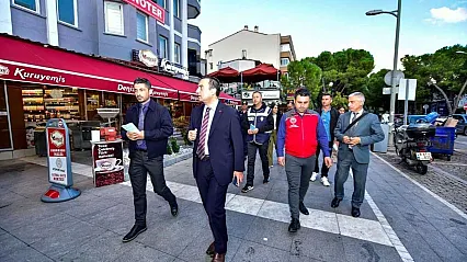 Menteşe'de dumansız hava sahası denetimi
