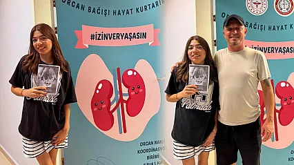 Muğla'da 19 yaşındaki Selenay'a başarılı böbrek nakli