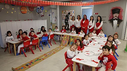 Muğla'da Cumhuriyet Çocukların Hayalleriyle Renklendi