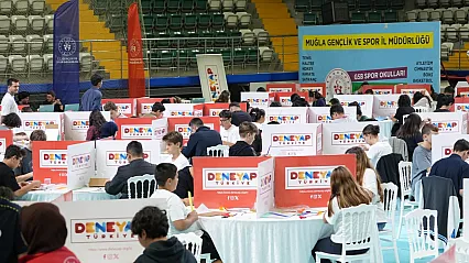 Muğla'da Deneyap uygulama sınavı yoğun katılımla gerçekleştirildi