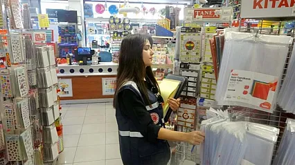 Muğla'da kırtasiyelerde fiyat etiketi denetimi