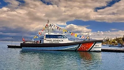 Muğla'da Sahil Güvenlik botları Denizcilik ve Kabotaj Bayramı'nda ziyarete açıldı