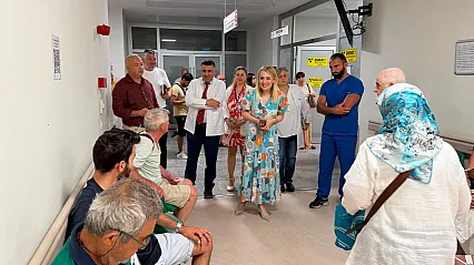 Muğla İl Sağlık Müdürü Akça'dan Bodrum Devlet Hastanesi'ne Ziyaret