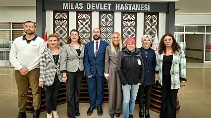 Muğla İl Sağlık Müdürü Dr. Akça Milas'ta sağlık tesislerini inceledi