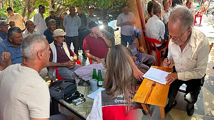 Seydikemer'de üreticilere tarımsal bilgilendirme eğitimi
