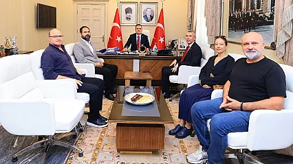 The Bodrum Cup Komitesinden Vali Akbıyık'a ziyaret