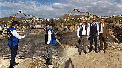 Türkiye'nin En Büyük Kamu Deniz Suyu Arıtma Tesisi Bodrum'da Yükseliyor