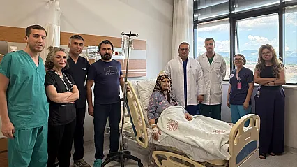 Yatağan'da Yüksek riskli hastaya bölgesel anastezi ile operasyon
