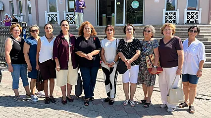 Yeni Parti Fethiye Kadın Kolları'ndan Hatice Katrancı'ya destek