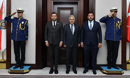 Başkan Aydoğan, Emniyet Genel Müdürü Ayyıldız ile görüştü