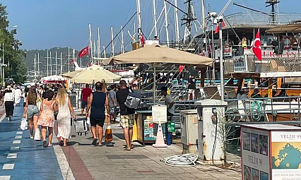 Fethiye Marina'da 12 Adalar turlarına yoğun ilgi