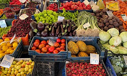 Fethiye Üretici Pazarı'nda haftanın güncel sebze ve meyve fiyatları