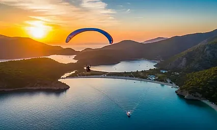 Fethiye Yamaç Paraşütü ile Babadağ'dan Ölüdeniz'e Eşsiz Bir Uçuş Deneyimi